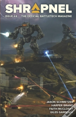Capa do artigo Battletech: Shrapnel, Issue #4