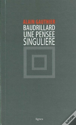 Capa do artigo Baudrillard, Une Pensée Singulière