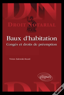 Capa do artigo Baux D'Habitation. Congés Et Droits De Préemption