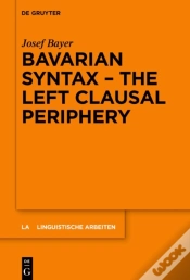 Capa do artigo Bavarian Syntax Â€“ The Left Clausal Periphery