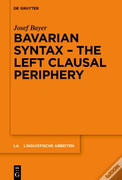 Capa do artigo Bavarian Syntax  The Left Clausal Periphery