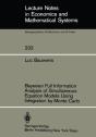 Bayesian Full Information Analysis Of Simultaneous Equation Models Using Integration By Monte Carlo - Preview