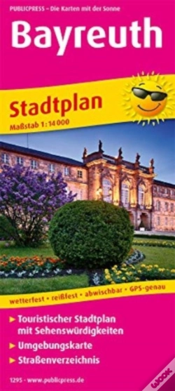 Capa do artigo Bayreuth, Stadtplan 1:14.000