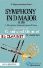 (Bb Clarinet) Symphony K 120 - Woodwind Quintet - Preview