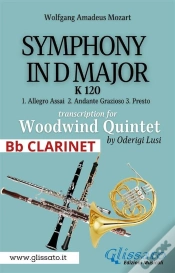 Capa do artigo (Bb Clarinet) Symphony K 120 - Woodwind Quintet