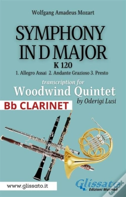 Capa do artigo (Bb Clarinet) Symphony K 120 - Woodwind Quintet