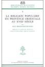 Bb N7 - La Religion Populaire En Provence Orientale Au Xviiie Siecle - Preview