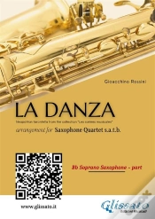 Capa do artigo Bb Soprano Sax: La Danza By Rossini For Saxophone Quartet