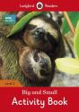 Bbc Earth: Big And Small Activity Book- Ladybird Readers Level 2 - Preview