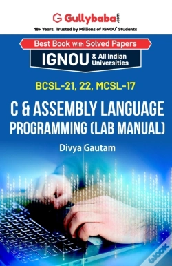 Capa do artigo Bcsl-021, Bcsl-022, Mcsl-017 C & Assembly Language Programming (Lab Manual)