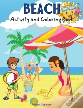 Beach Activity And Coloring Book