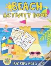 Beach Activity Book For Kids Ages 3-8