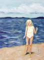Beach Girl: Large Blank Notebook - Preview