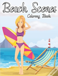 Capa do artigo Beach Scenes Coloring Book.