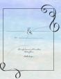 Beach Wedding Guest Book - Simple Decorative Beach Cover - Preview