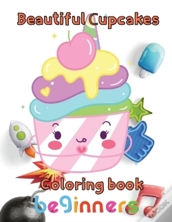 Capa do artigo Beautiful Cupcakes Coloring Book  Beginners