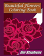 Beautiful Flowers Coloring Book - Preview