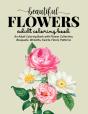Beautiful Flowers Coloring Book - Preview
