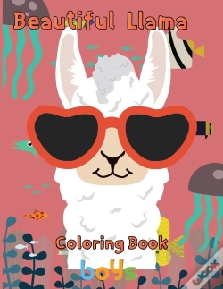 Capa do artigo Beautiful   Llama Coloring Book   Boys
