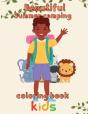 Beautiful  Sumer Camping Coloring Book  Kids - Preview