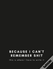 Because I Cant Remember Shit