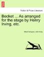 Becket ... As Arranged For The Stage By - Preview