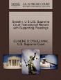 Bedell V. U S U.S. Supreme Court Transcript Of Record With Supporting Pleadings - Preview