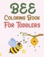 Bee Coloring Book For Toddlers - Preview