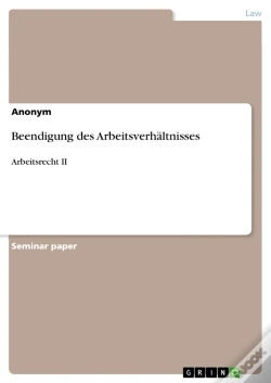 Capa do artigo Beendigung Des Arbeitsverhaltnisses