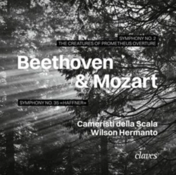 Capa do artigo Beethoven & Mozart: Symphony No. 2/... - CD