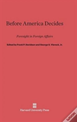 Capa do artigo Before America Decides