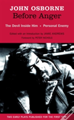 Capa do artigo Before Anger: Two Early Plays