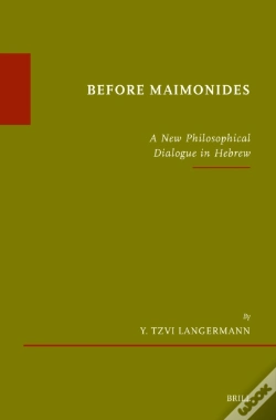 Capa do artigo Before Maimonides
