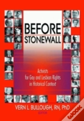 Capa do artigo Before Stonewall