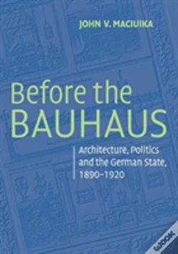 Capa do artigo Before The Bauhaus