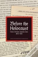 Before The Holocaust
