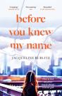 Before You Knew My Name - Preview