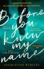 Before You Knew My Name - Preview