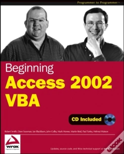 Capa do artigo Beginning Access 2002 Vba