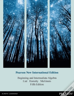 Capa do artigo Beginning And Intermediate Algebra, Pearson New International Edition