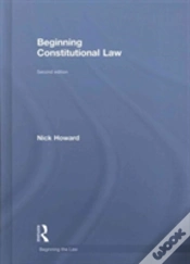 Capa do artigo Beginning Constitutional Law