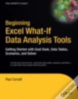 Beginning Excel What-If Data Analysis Tools