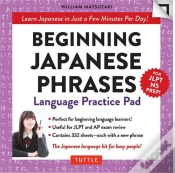 Capa do artigo Beginning Japanese Phrases Writing Practice Pad