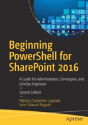 Beginning Powershell For Sharepoint 2016 - Preview