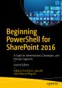Beginning Powershell For Sharepoint 2016 - Preview