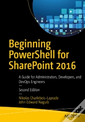 Capa do artigo Beginning Powershell For Sharepoint 2016