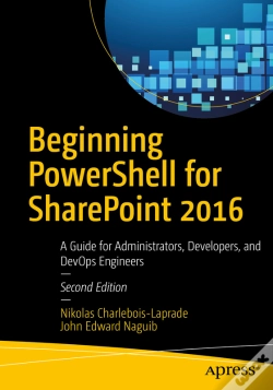 Capa do artigo Beginning Powershell For Sharepoint 2016