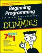 Beginning Programming All-In-One Desk Reference For Dummies - Preview
