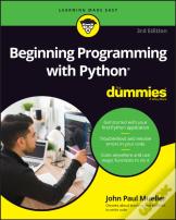 Beginning Programming With Python For Dummies