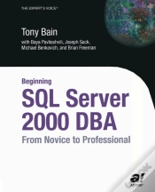 Capa do artigo Beginning Sql Server 2000 Dba